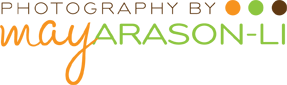 Photography by May Arason-Li logo