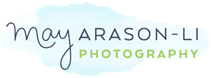 Photography by May Arason-Li logo